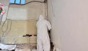 Retirada Amianto en bajantes y tuberias 1